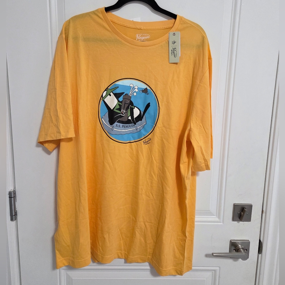 NWT - Original Penguin Men's Graphic Tee For Big & Tall - Size XLT